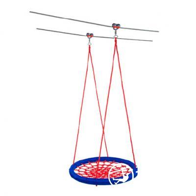 冒险公园 骑行障碍 吊篮