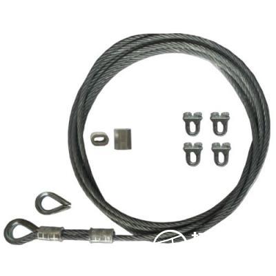 钢丝绳吊带 7x19 Ø12 mm - 2个顶针