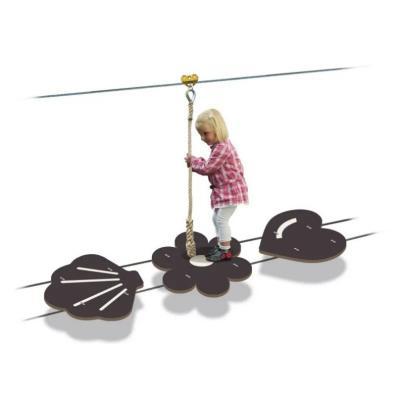 树顶探险乐园 木质岛板